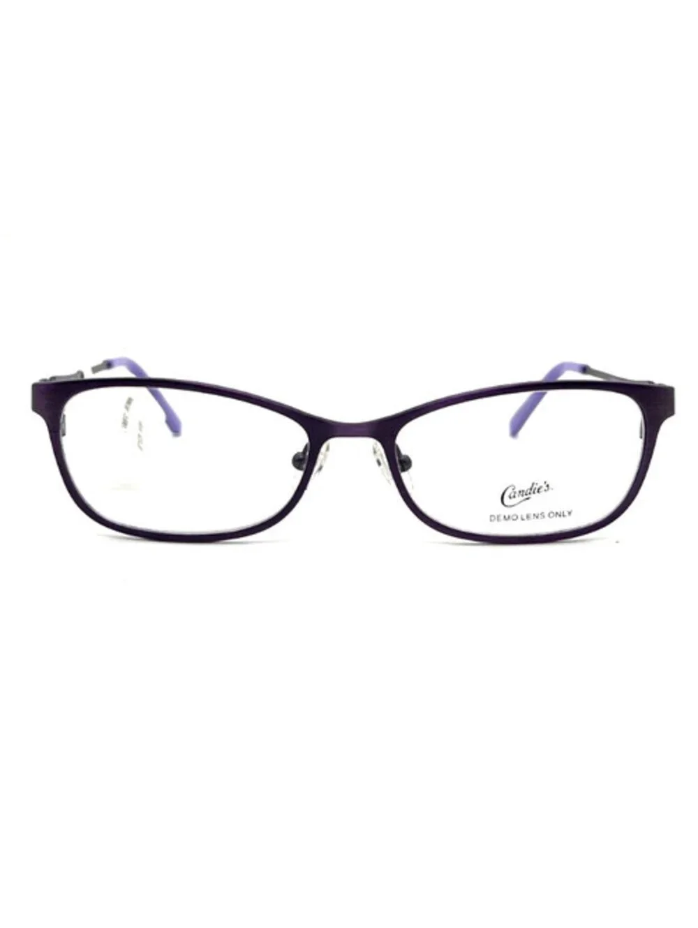 Candie's C Kimberly Spur Purple Geometric Authentic Eyeglass Frames 51-16-135